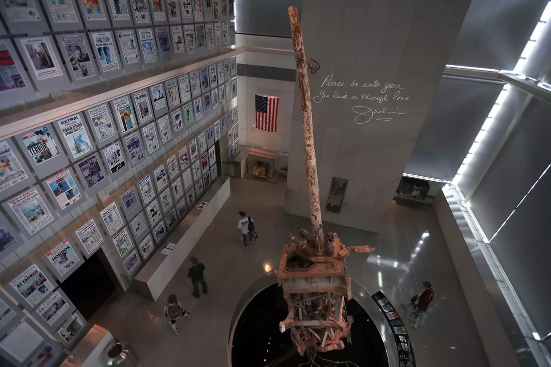 Photo inside Newseum Washington Museum