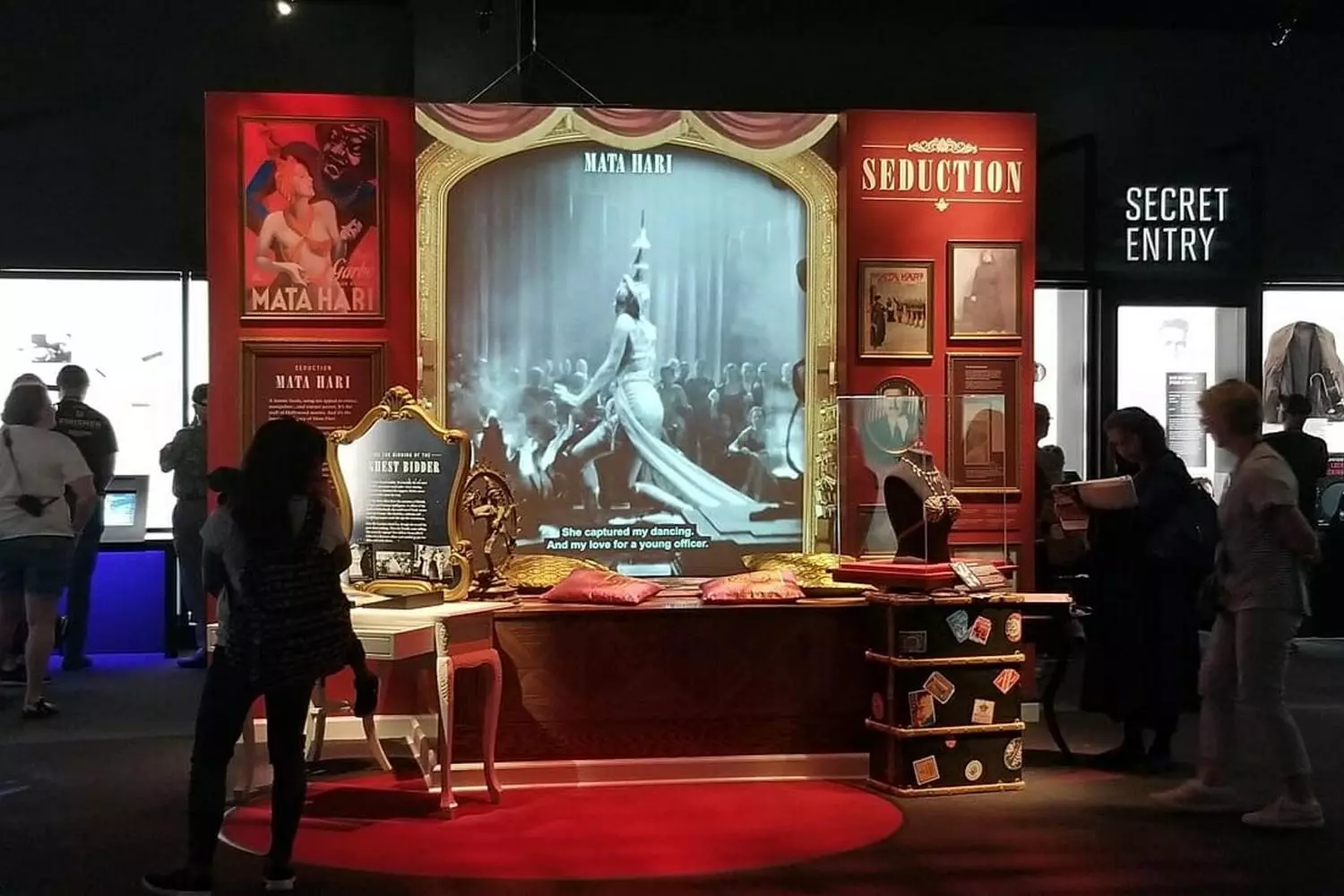 Secrets of Espionage: Inside the Spy Museum, Washington DC Interactive spy gadgets and historical espionage exhibits at the International Spy Museum in Washington DC