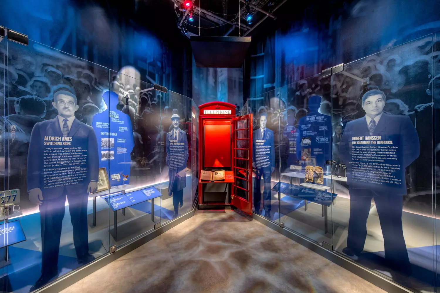 Secrets of Espionage: Inside the Spy Museum, Washington DC Interactive spy gadgets and historical espionage exhibits at the International Spy Museum in Washington DC