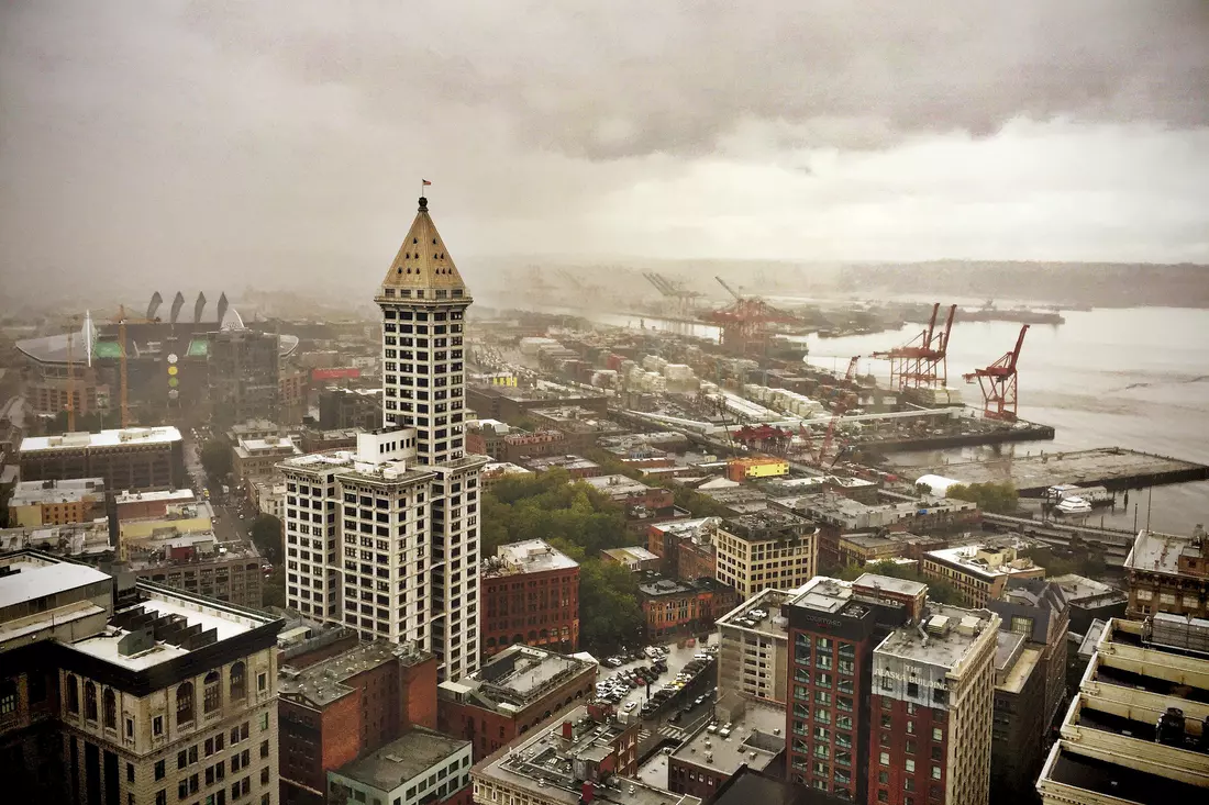 Smith Tower — первый небоскрёб Сиэтла — American Butler