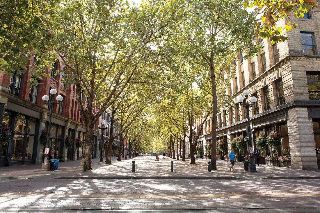 Pioneer Square — достопримечательность Сиэтла — American Butler