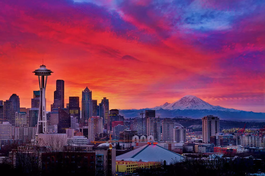 Mount Rainier National Park — volcano photo from Seattle — American Butler