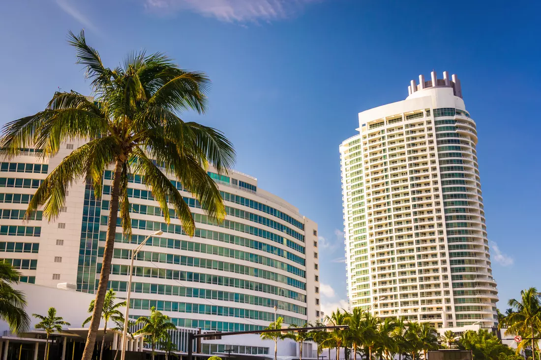 Enjoy white sands and warm ocean waves with privileged beach access at a Miami Beach hotel