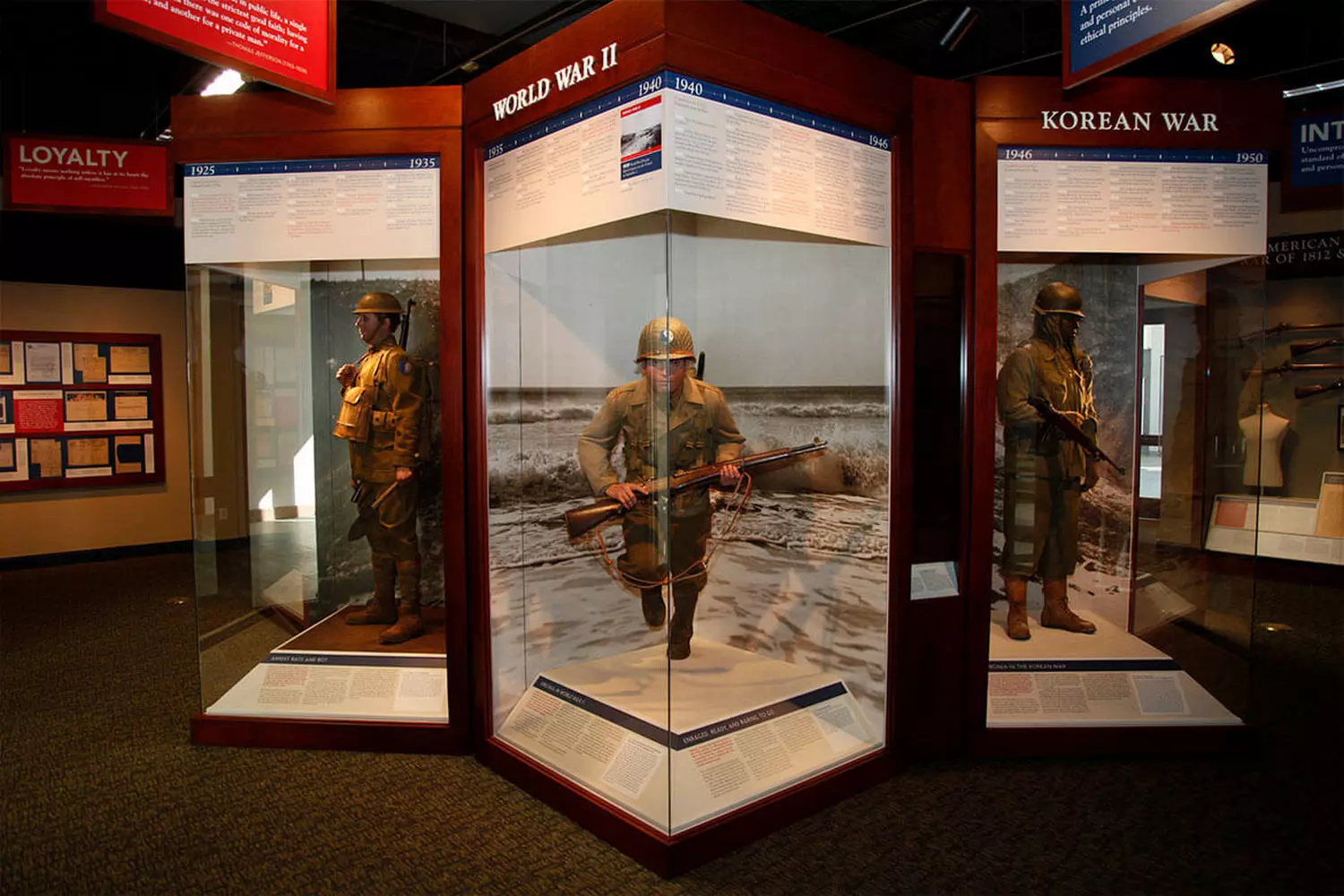 Keeper of History: Inside the National Museum of the U.S. Army Visitors exploring the outdoor exhibits at the National Army Museum in Fort Belvoir
