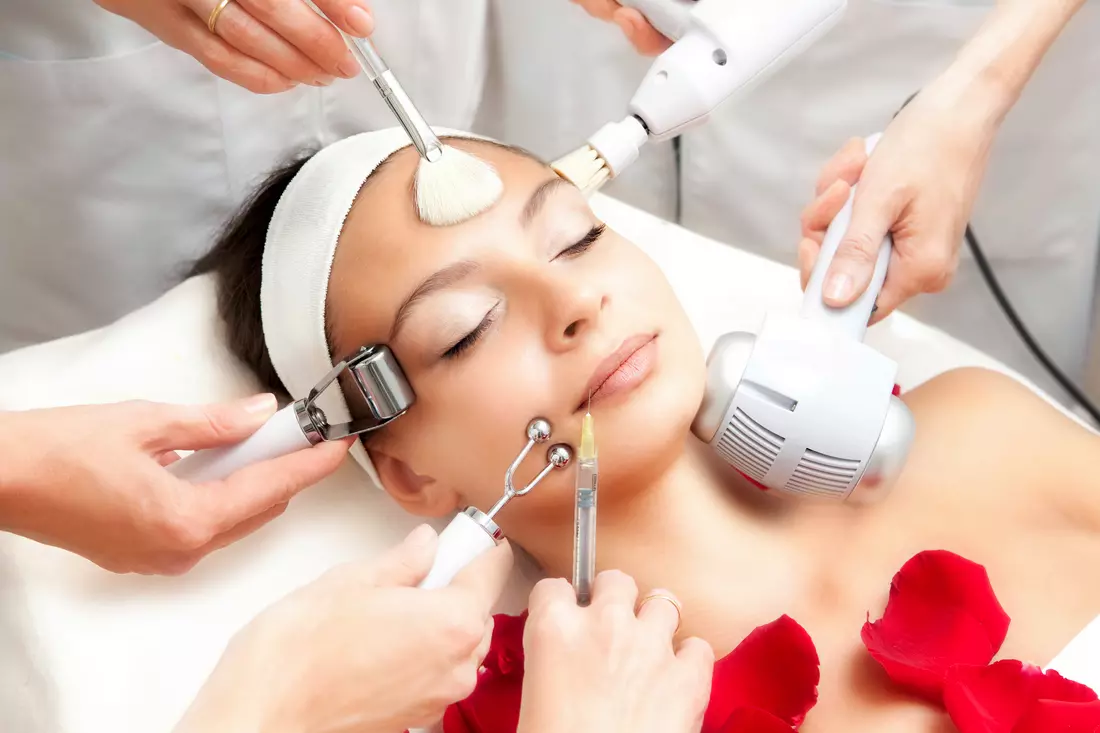 Photo of a patient on the operating table in a plastic surgery clinic in Miami