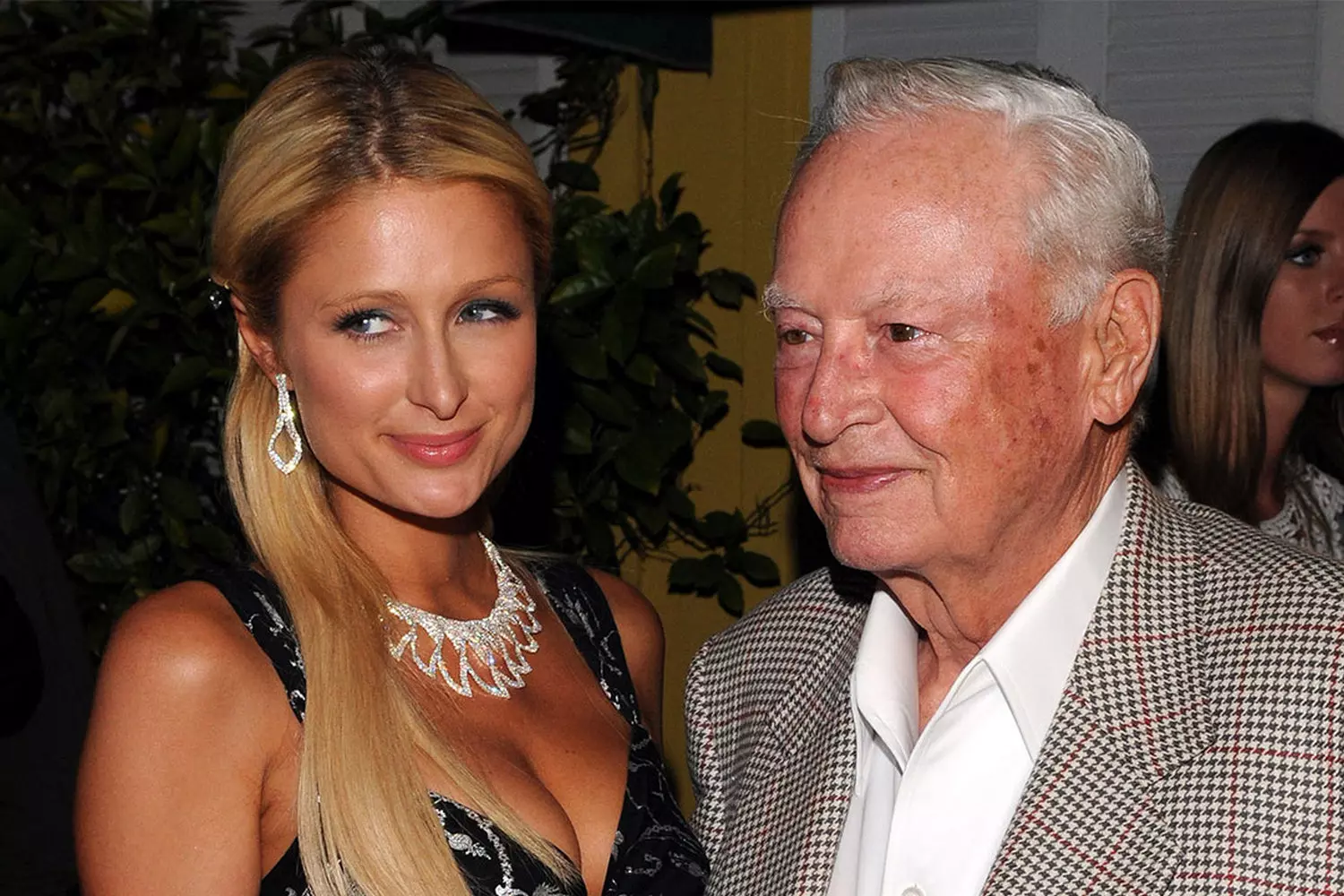 Paris and Barron Hilton: A Moment Between Heiress and Hotel Empire Builder Paris Hilton with her grandfather Barron Hilton — generations of the Hilton legacy