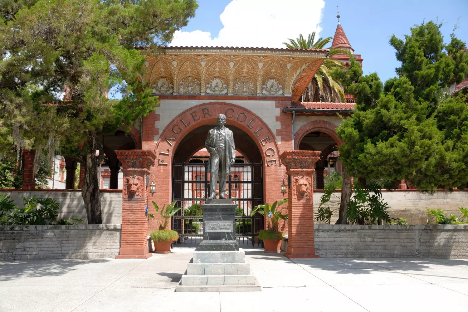 Henry Flagler Monument in St. Augustine, Florida — American Butler