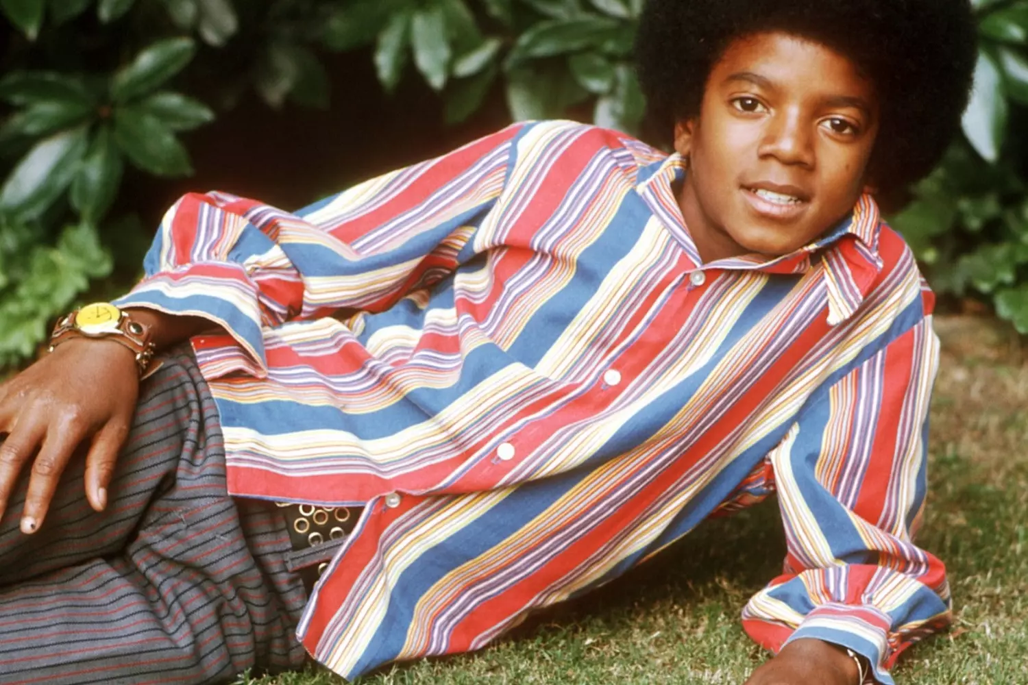 Michael Jackson during his early years with The Jackson 5 Young Michael Jackson as a child star from The Jackson 5