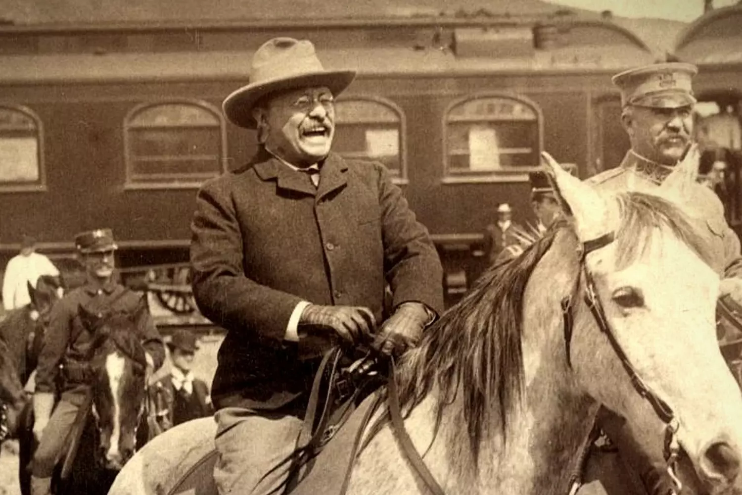 Theodore Roosevelt on Horseback: A Symbol of Power and Controversy in American History Theodore Roosevelt riding a horse