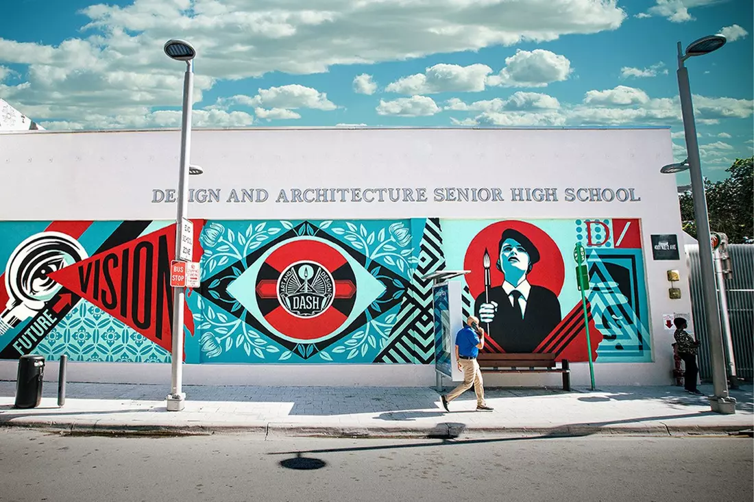 Design and Architecture Senior High School (DASH) — photo of a comprehensive school in Miami