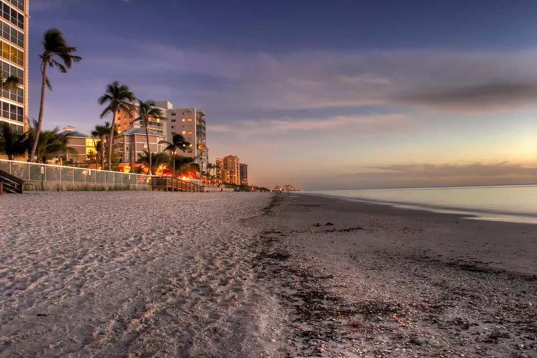 Photo of the beach in Naples, Florida