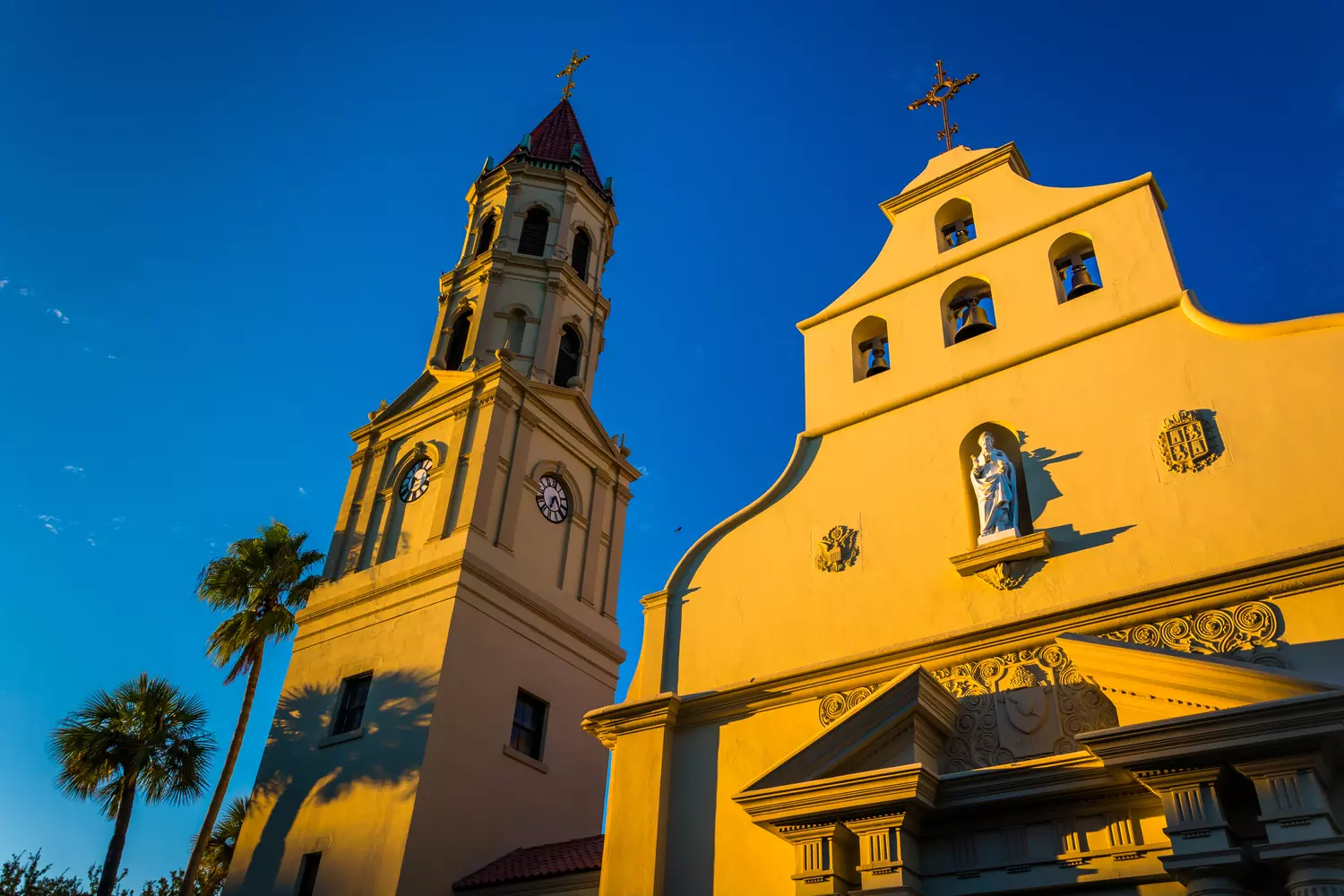 Architecture of Florida — photo of the Cathedral in St. Augustine