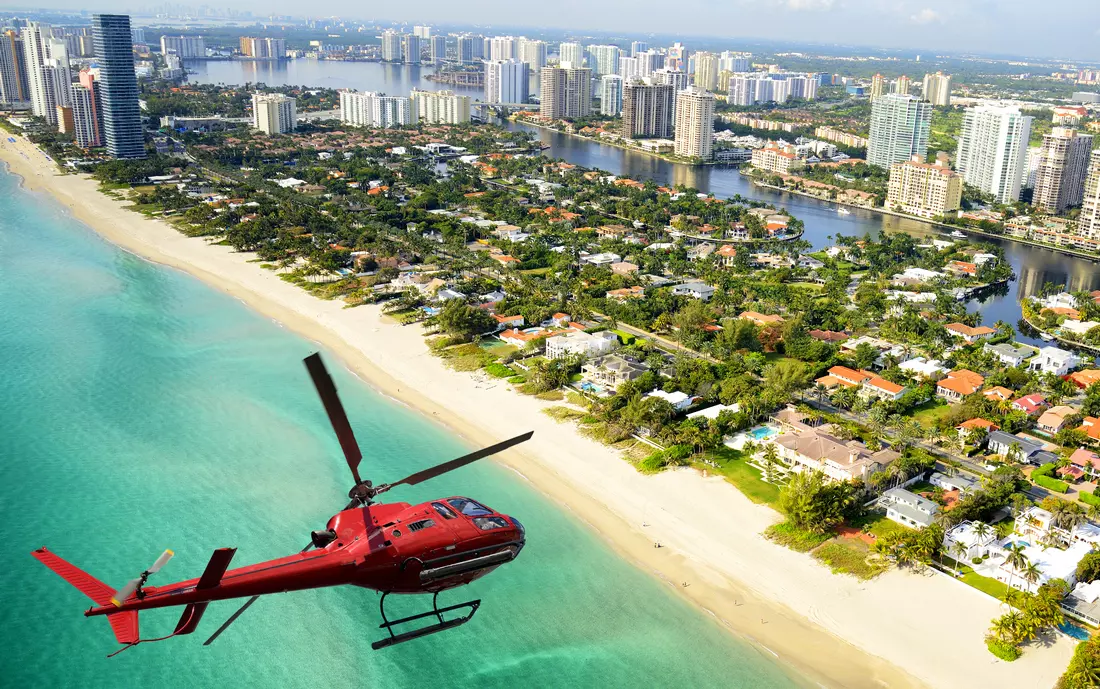 Helicopter flight — Sunshine Isles