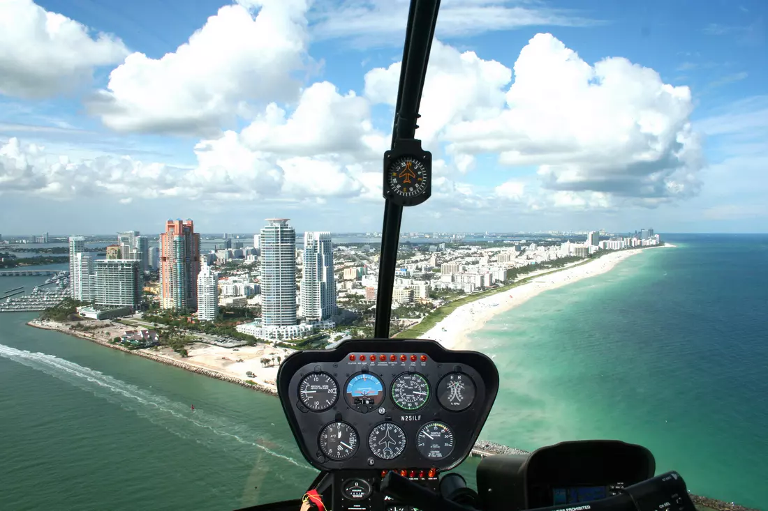 Helicopter Tour— Miami Beauty tour