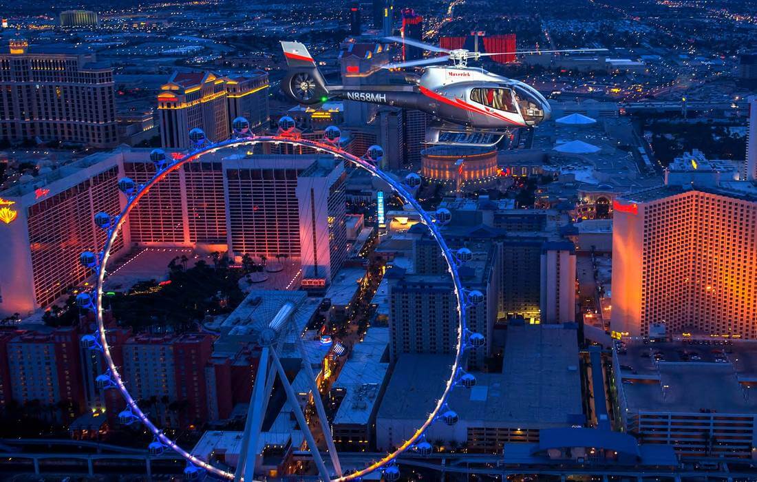 Вертолетная экскурсия по Лас-Вегасу — Туры в США с American Butler