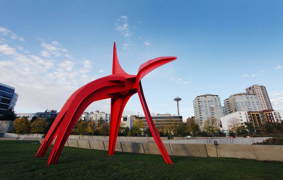 Инсталляция в Олимпийском парке скульптур, Сиэтл, Вашингтон — American Butler