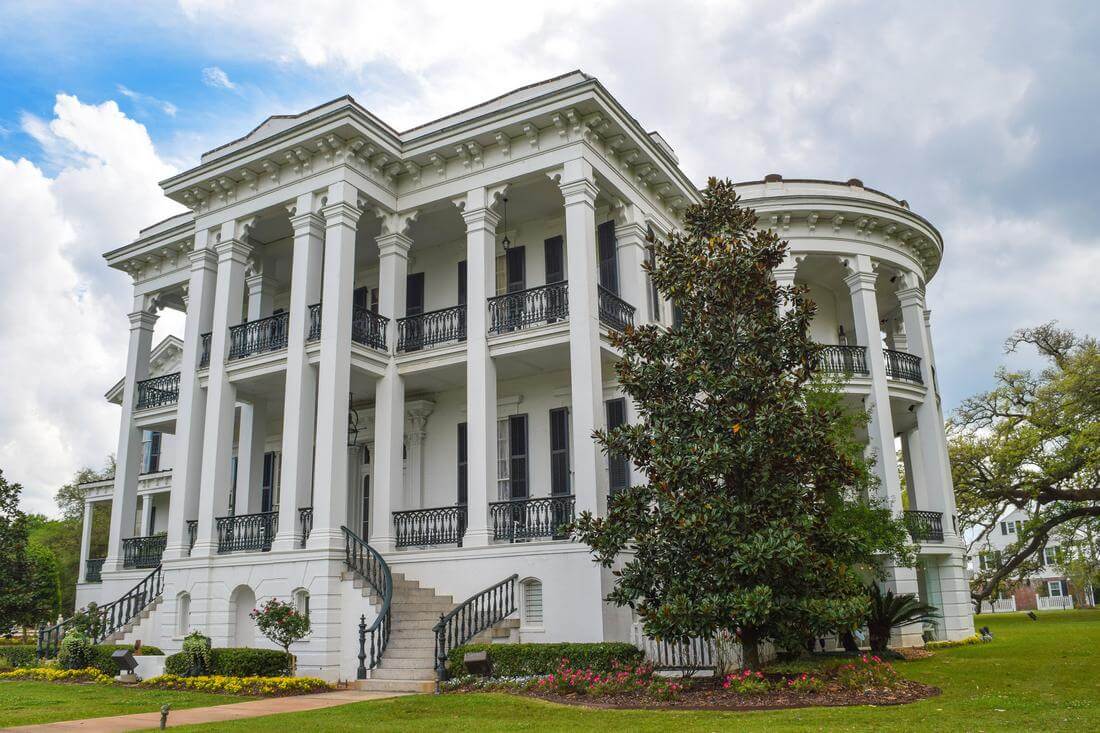 Плантация Ноттоуэй в Луизиане - фото дома - American Butler