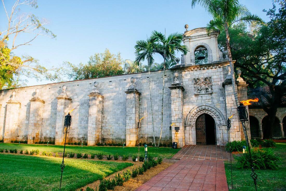 Walls of the Ancient Spanish Monastery in Miami — American Butler