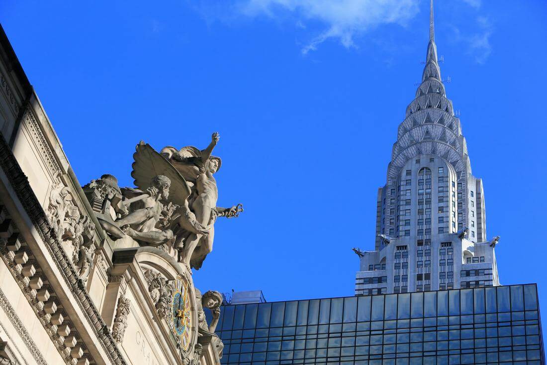 Фото на здание Крайслера в Манхэттене, Нью-Йорк, США - American Butler