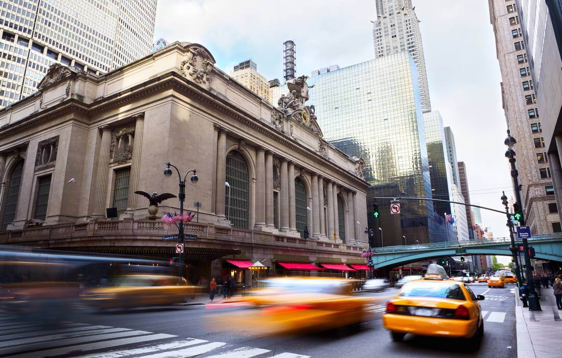 Famous building of Grand Central Terminal in New York, USA - photo - American Butler
