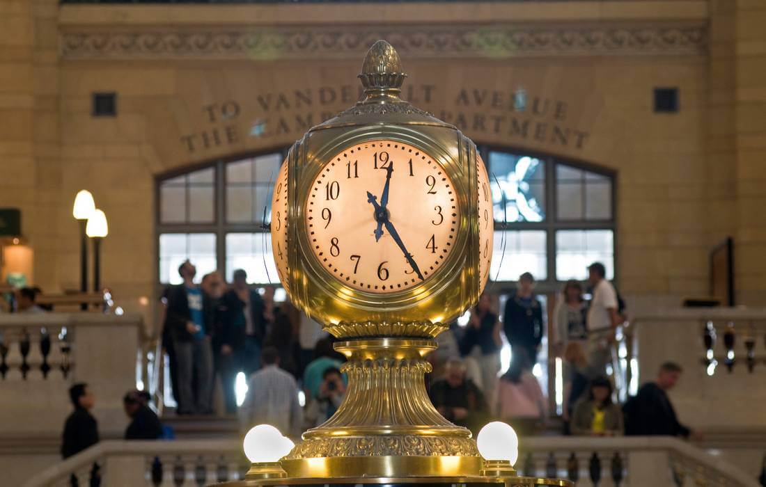 Grand Central Terminal Clock Photo - American Butler