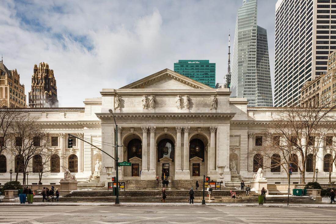 Photo of the New York Public Library Building - American Butler