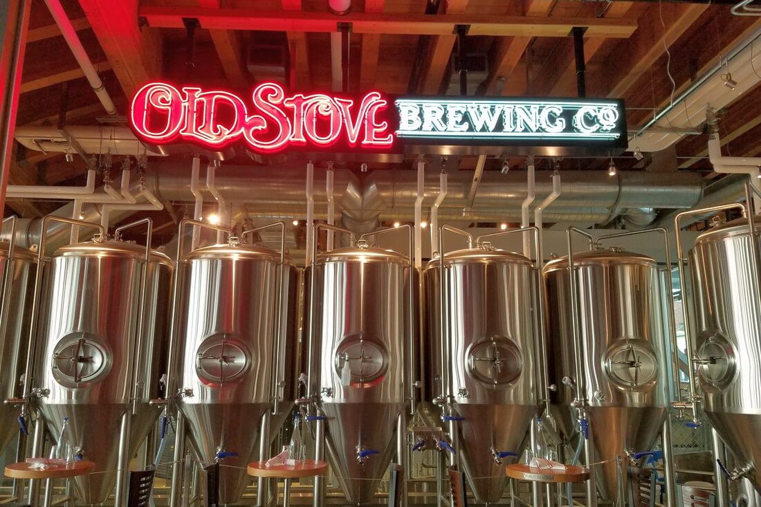Old Stove Brewing Co. — пивоварня в Пайк-Плейс-маркет в Сиэтле — American Butler