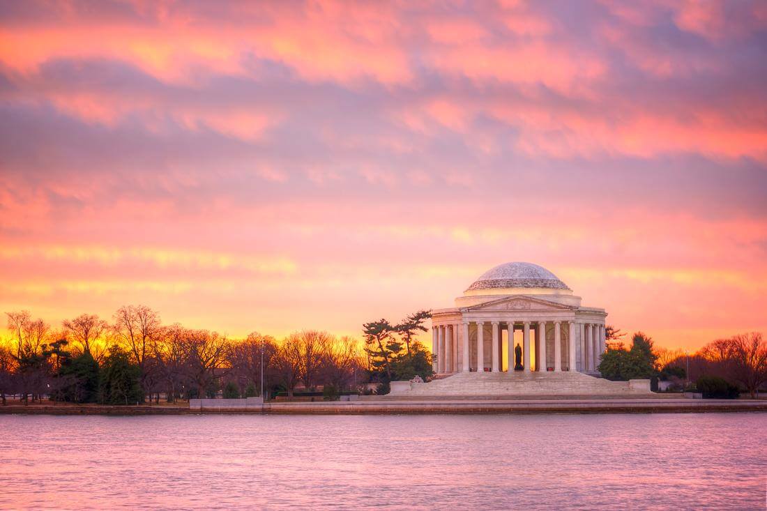 Фото Мемориала Джефферсону в Вашингтоне — American Butler