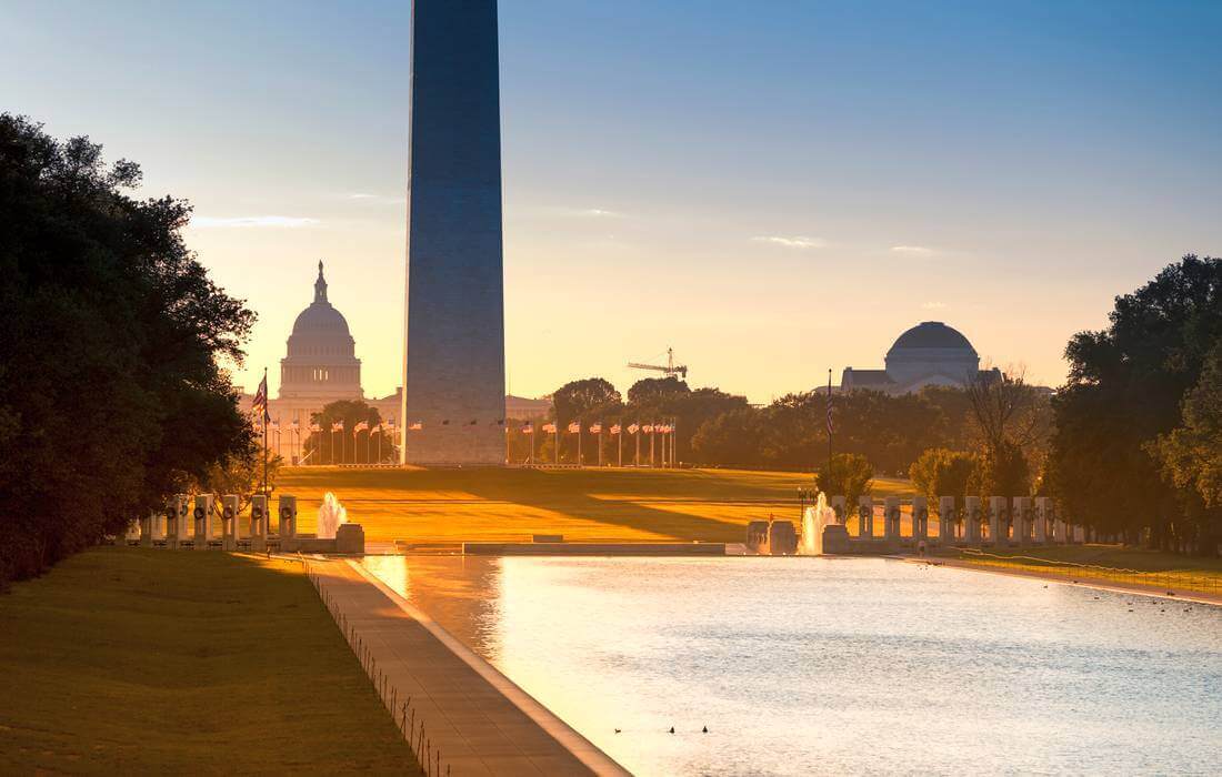 Фото вида Washington Monument в Вашингтоне Ди-Си, США - American Butler