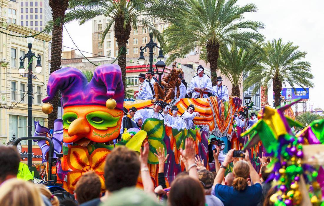 Фестиваль Марди-Гра в Новом Орлеане - фото карнавальных костюмов - American Butler