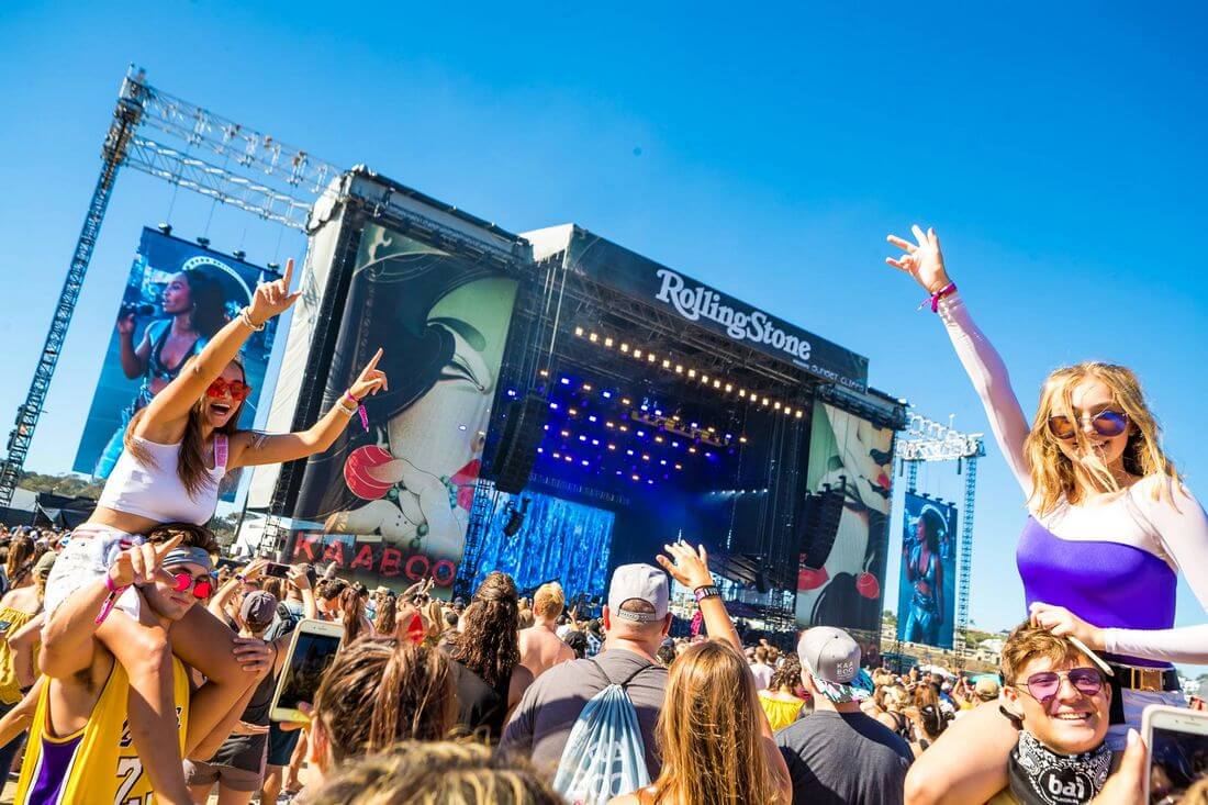 The best festivals in San Diego — photo KAABOO Del Mar Festival — American Butler