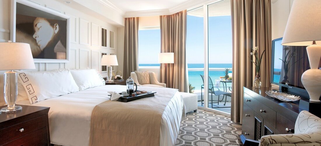 Acqualina Resort Spa, Sunny Isles Beach — photo of the hotel room — American Butler
