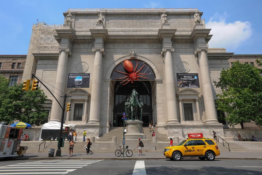 American Museum of Natural History - photo of the facade of the museum - American Butler