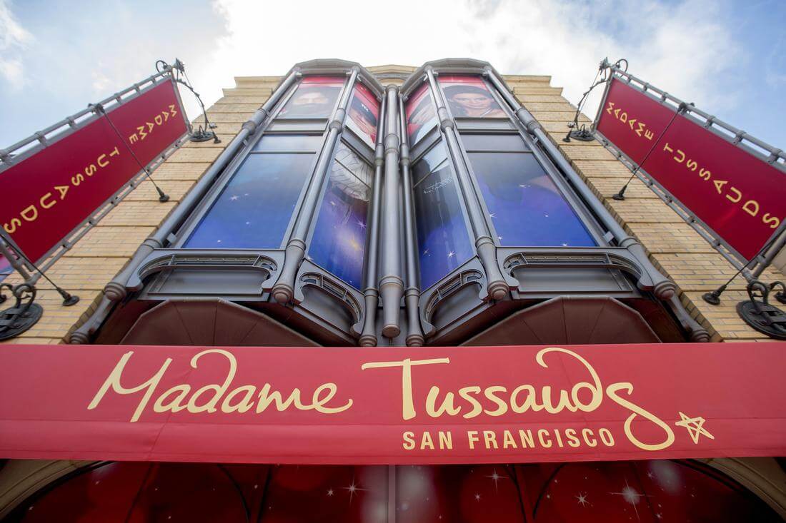 The best museums of San Francisco in California - photo of the entrance to Madame Tussauds - American Butler