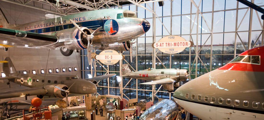 Национальный музей воздухоплавания и астронавтики в Вашингтоне — American Butler