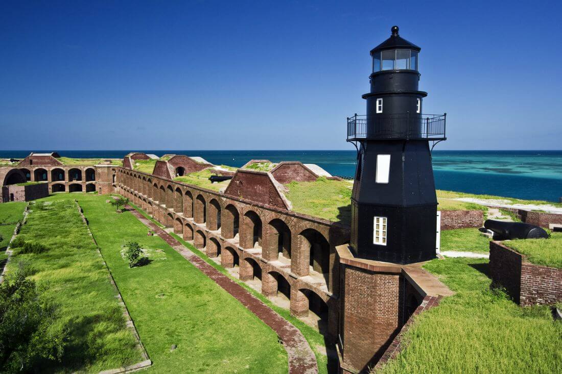 Photo of Fort Jefferson on Dry Tortuga Island in Florida — American Butler