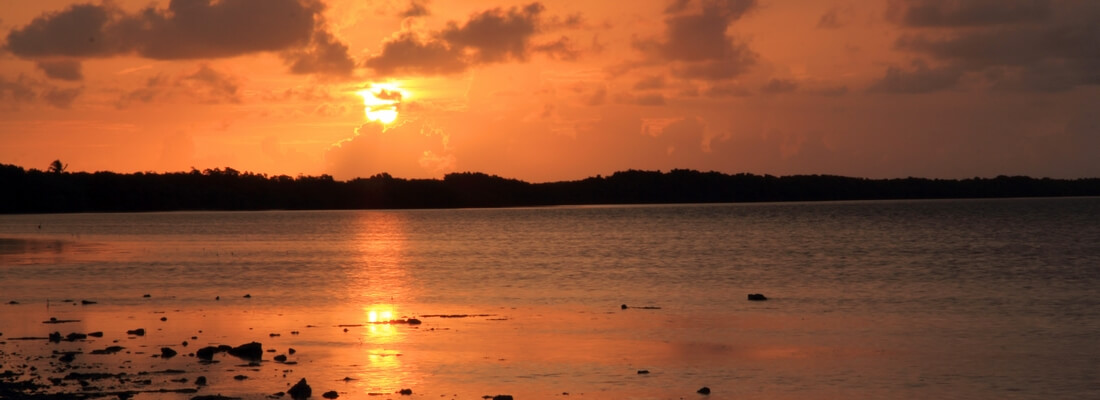Long Key State Park — beautiful Florida sunset photo — American Butler