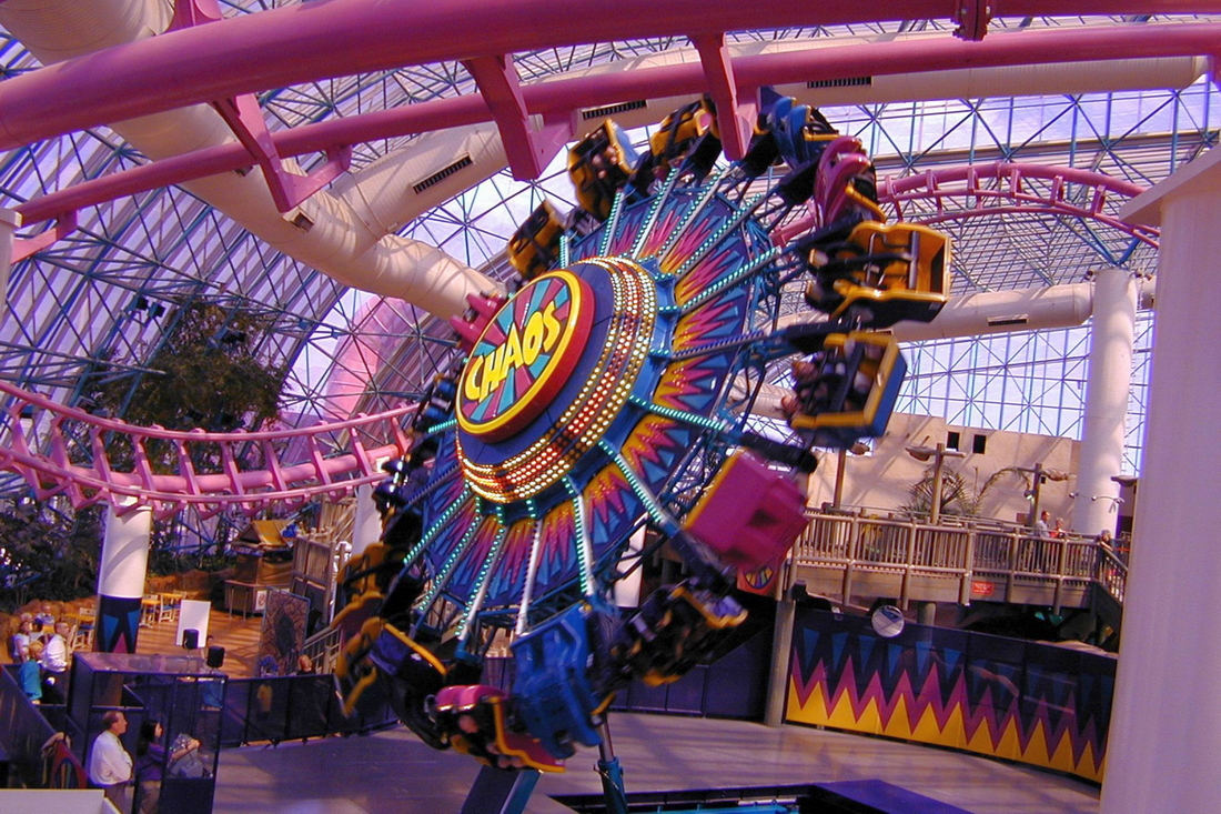 Adventuredome Amusement Park — фото аттракционов в крытом парке в Лас-Вегасе — American Butler