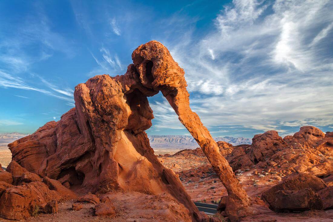 Elephant Rock, Valley of Fire, Las Vegas, Nevada - American Butler