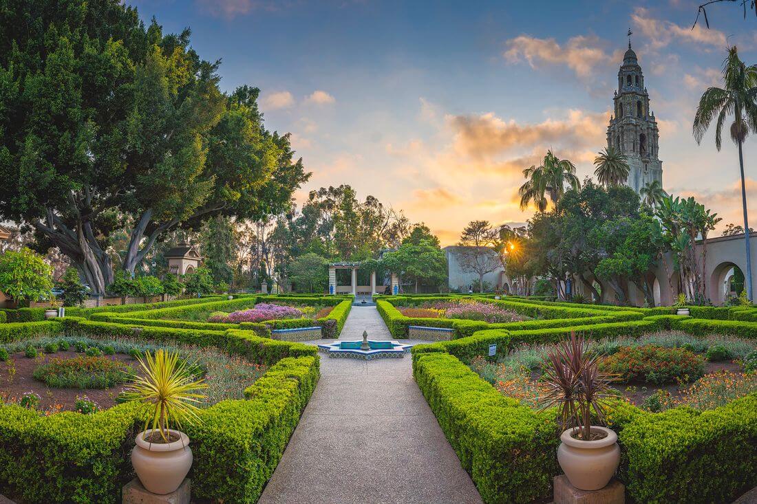 Самые красивые парки Сан-Диего — фото Бальбоа-парка — American Butler