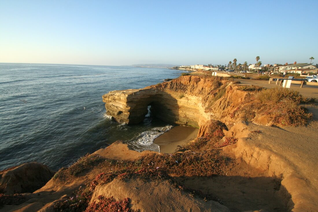 Sunset Cliffs Park in San Diego at Sunset — American Butler