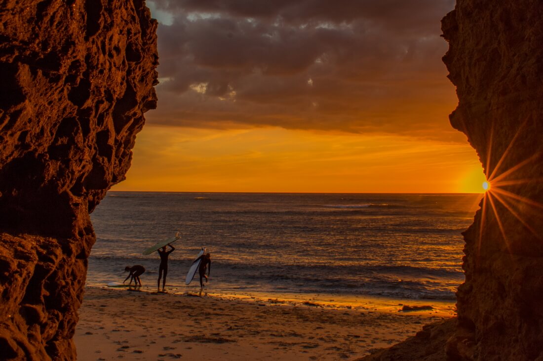 Sunset Cliffs Park — фото побережья в Калифорнии — American Butler