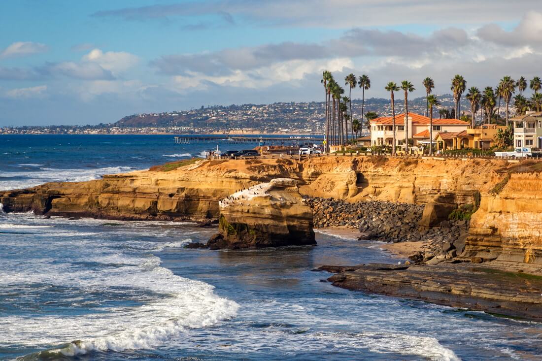 Sunset Cliffs in San Diego — Point Loma — American Butler