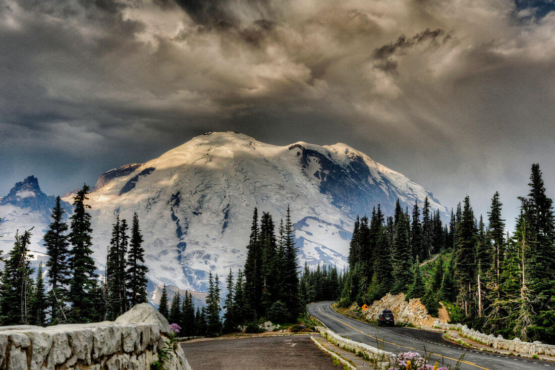 Mount Rainier — stratovolcano in Washington — American Butler