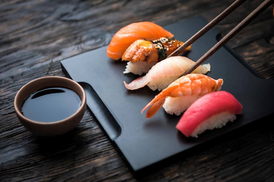 Популярные места общественного питания и рестораны Лос-Анджелеса - фото суши в Sushi Note - American Butler
