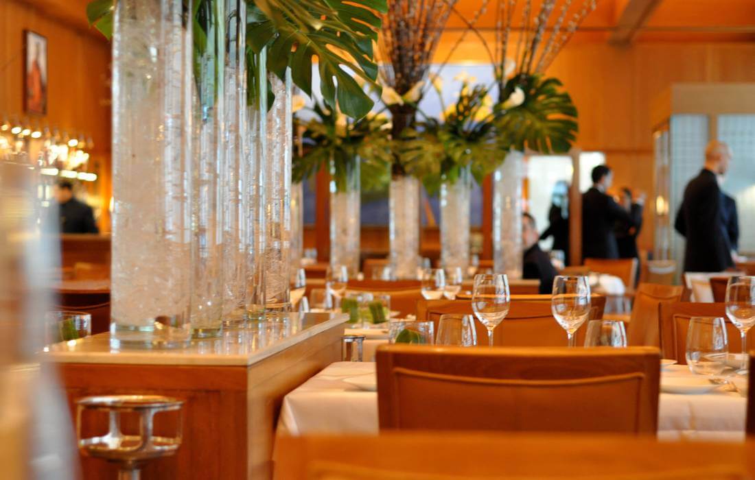 Ресторан Le Bernardin в Нью-Йорке - фото обеденной зоны - American Butler