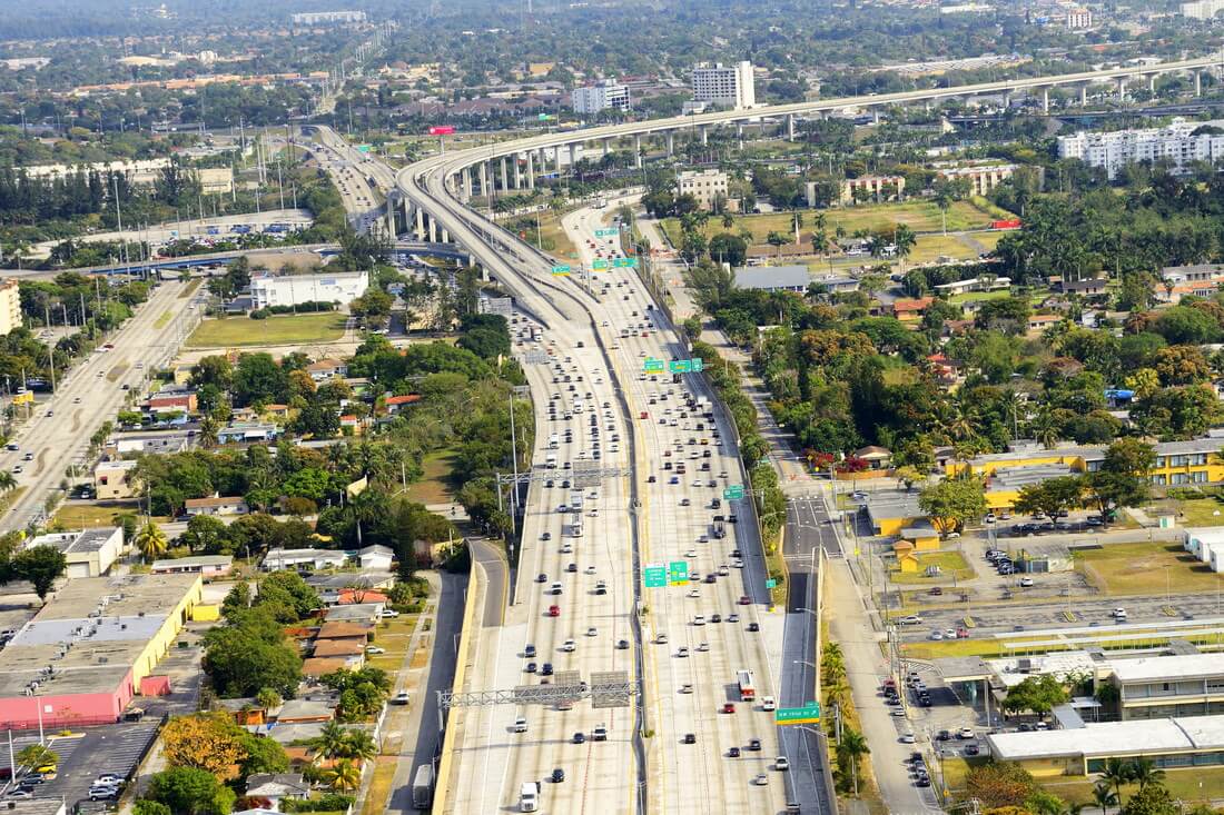 Opa-locka, Florida — panoramic photo of Miami suburb — American Butler