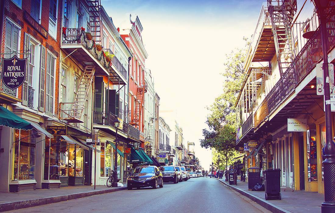 Photo of the French Quarter in New Orleans - walking tour from American Butler