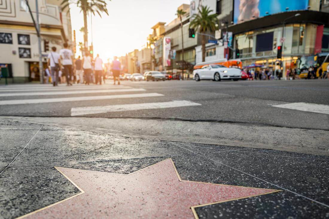 Symbols of the State of California: Photos of the Avenue of Stars