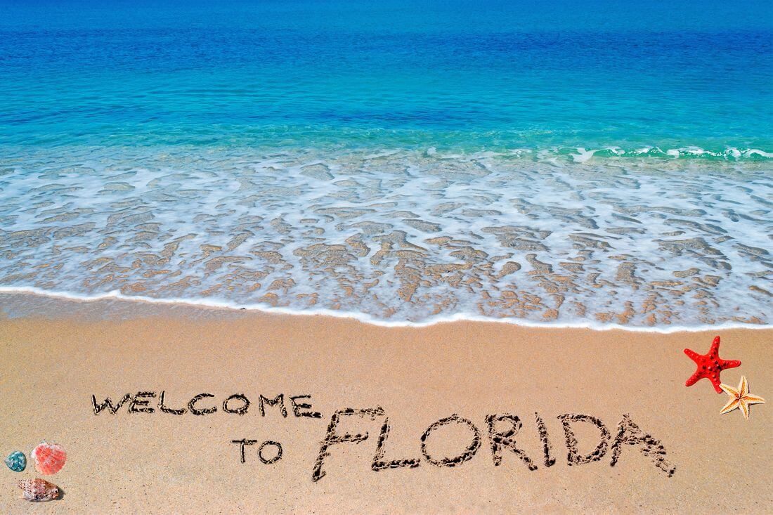 Добро пожаловать в Флориду, фото пляжа